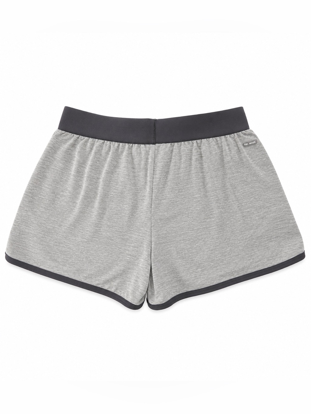 Danskin Now Light Grey Athletic Shorts with Dark Grey Trim - Picture 2 of 4